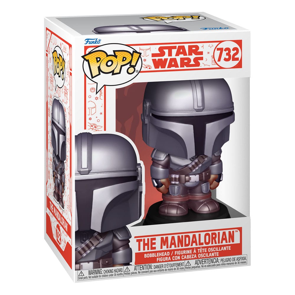 Portachiavi Funko POP! Star Wars The Mandalorian – Minifigure In Vinile 11,76 Cm