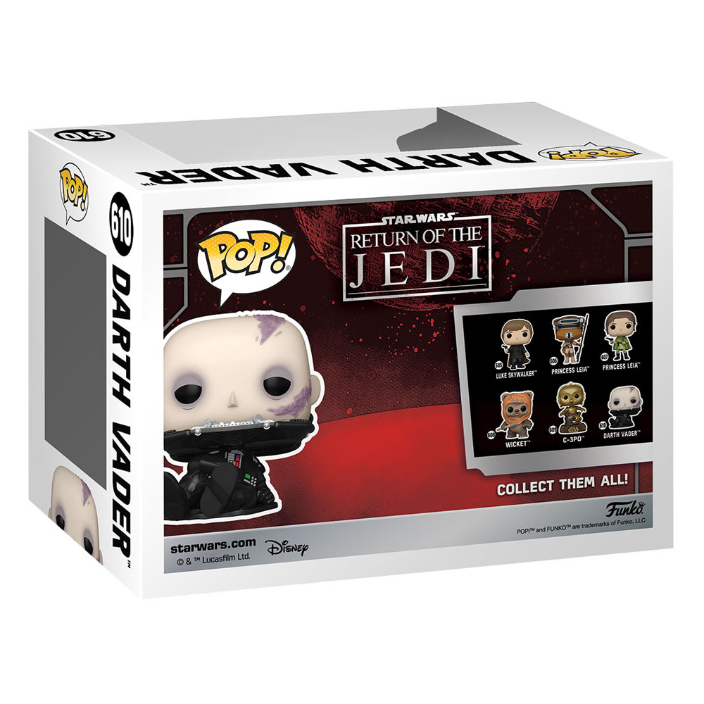 Funko Pop! Star Wars - Darth Vader (Return of the Jedi 40th Anniversary) ( Imagem 3 de 3 ) - Preview