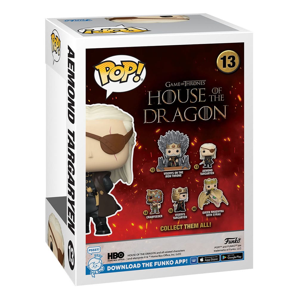 Funko Pop! TV - House of the Dragon Aemond Targaryen #13 ( Imagem 3 de 3 ) - Preview
