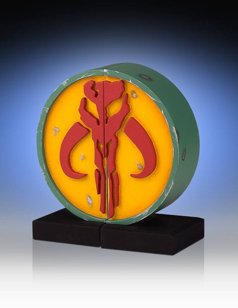 Star Wars Bookends Mandalorian Logo ( Imagem 2 de 4 ) - Preview