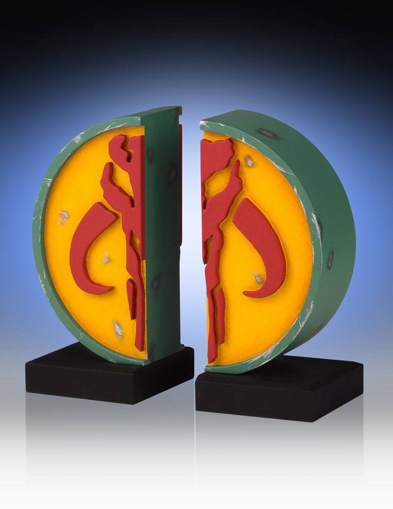 Star Wars Bookends Mandalorian Logo ( Imagem 4 de 4 ) - Preview