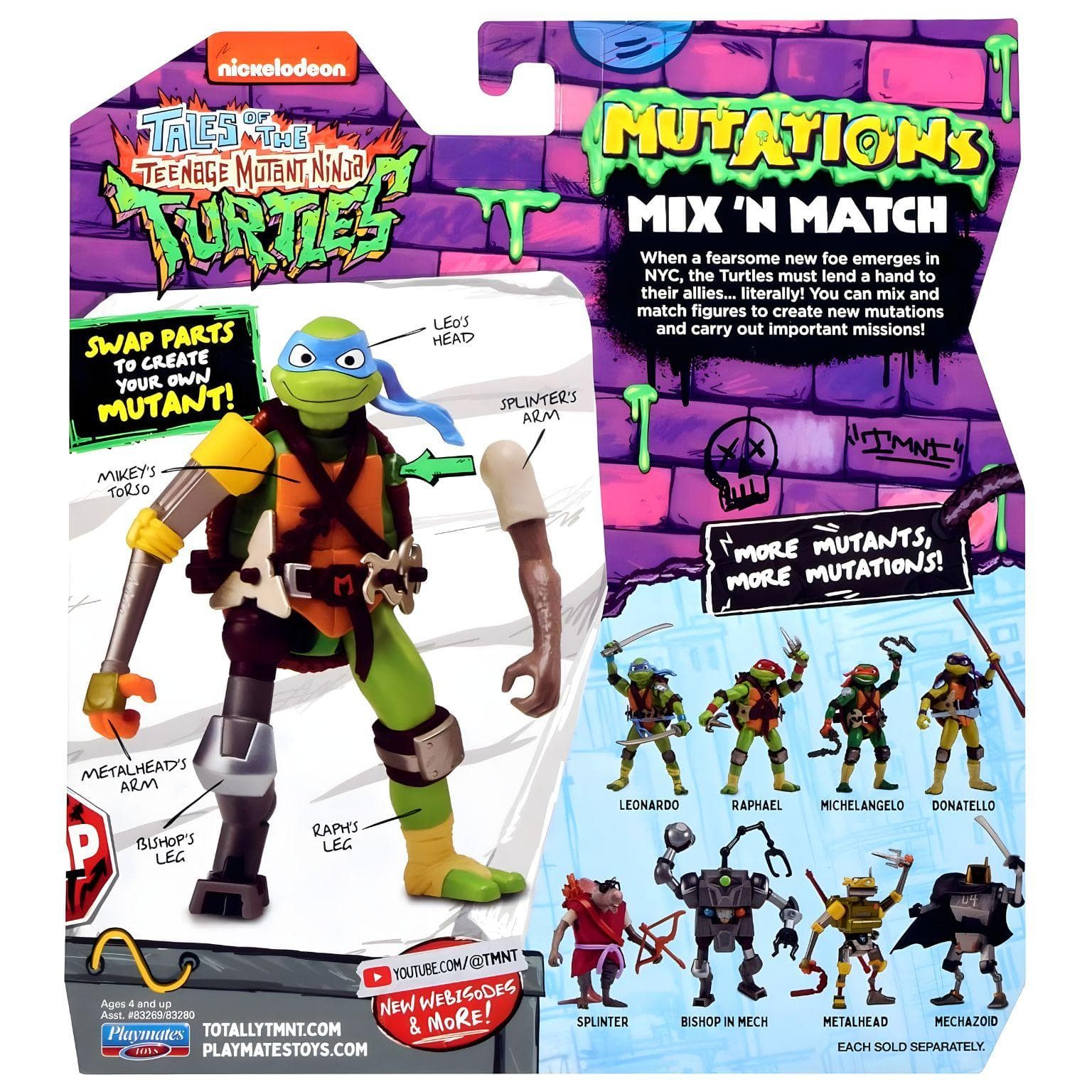 Tartarugas Ninja Mix n Match - Donatello ( Imagem 4 de 4 ) - Preview