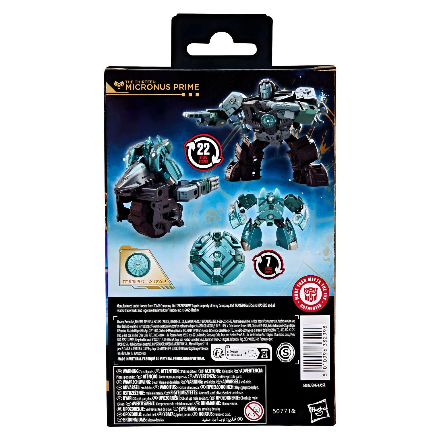Transformers Age of the Prime - Micronus Prime ( Imagem 4 de 4 ) - Preview