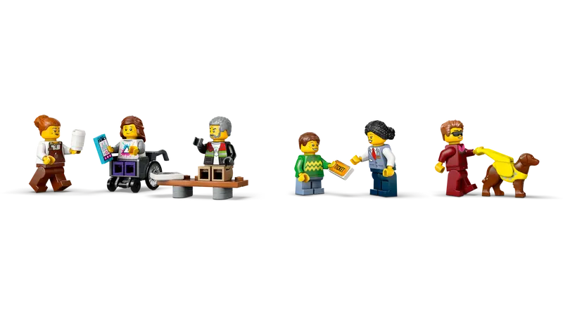LEGO® City - Elétrico e Estação na Baixa - 60423 ( Imagem 5 de 8 ) - Preview
