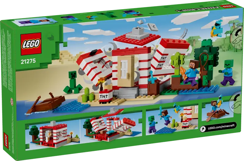LEGO® Minecraft® - A Casa TNT da Selva - 21275 ( Imagem 5 de 5 ) - Preview