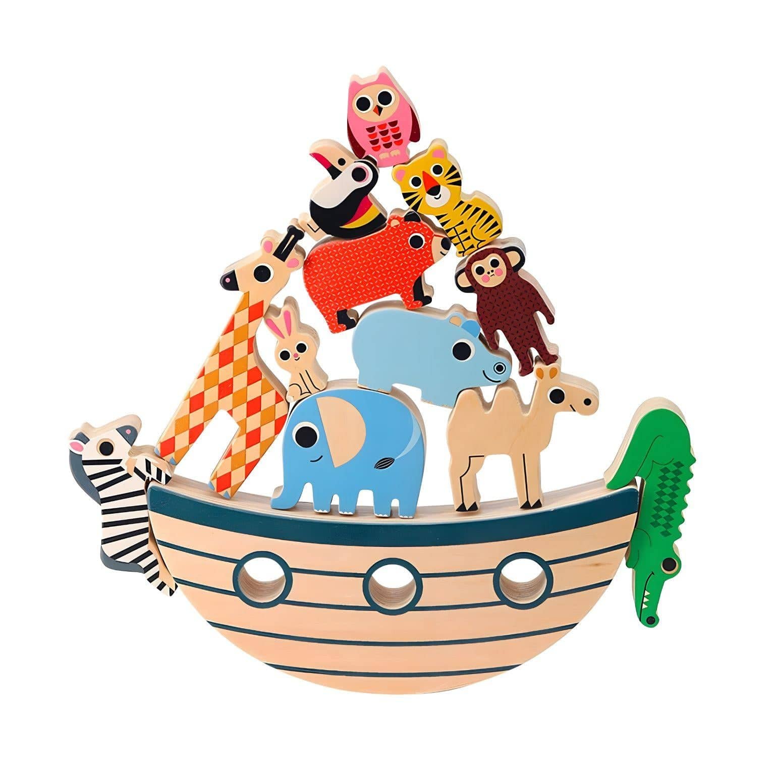 Jogo de Equilibrismo Barco de Animais ( Imagem 2 de 4 ) - Preview