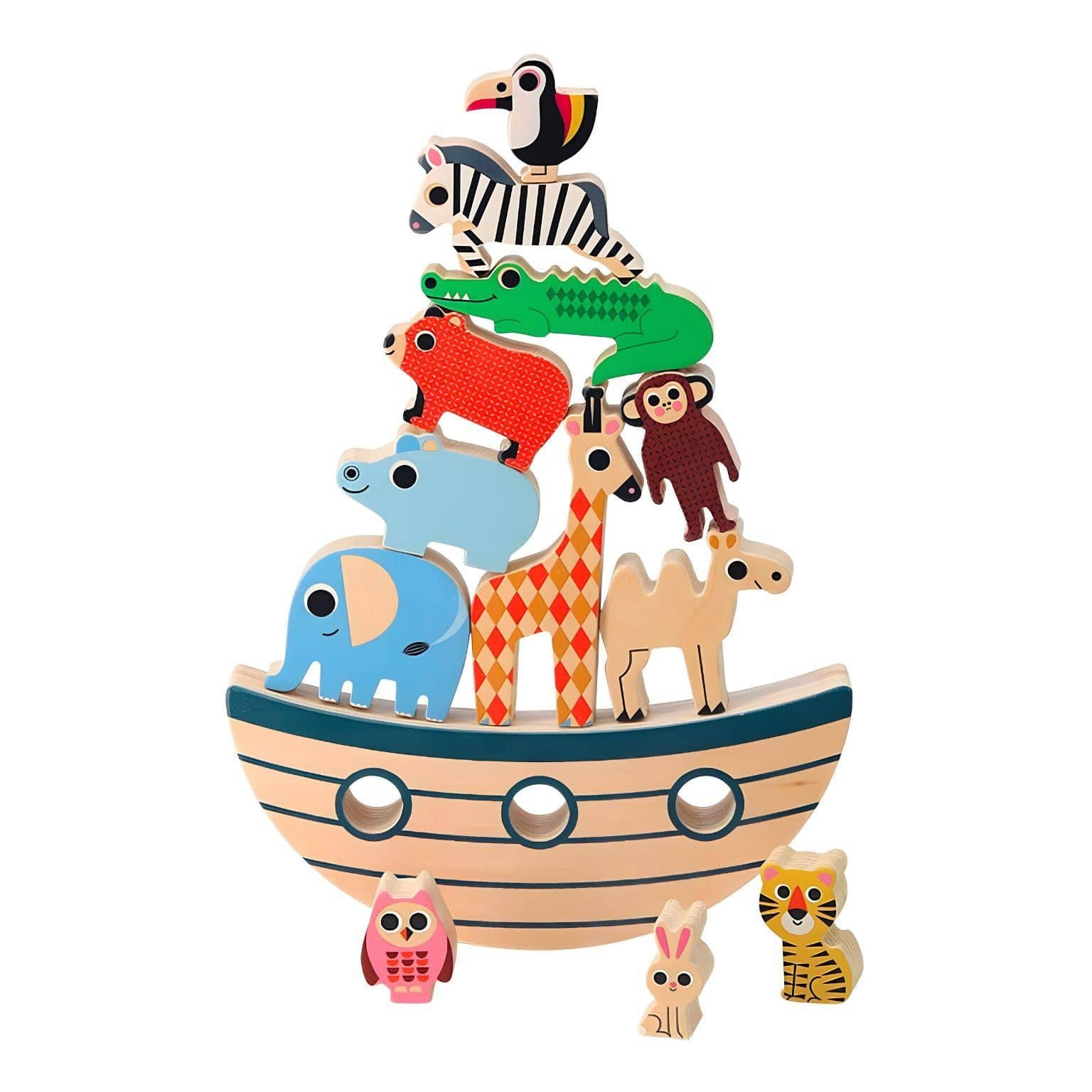 Jogo de Equilibrismo Barco de Animais ( Imagem 3 de 4 ) - Preview