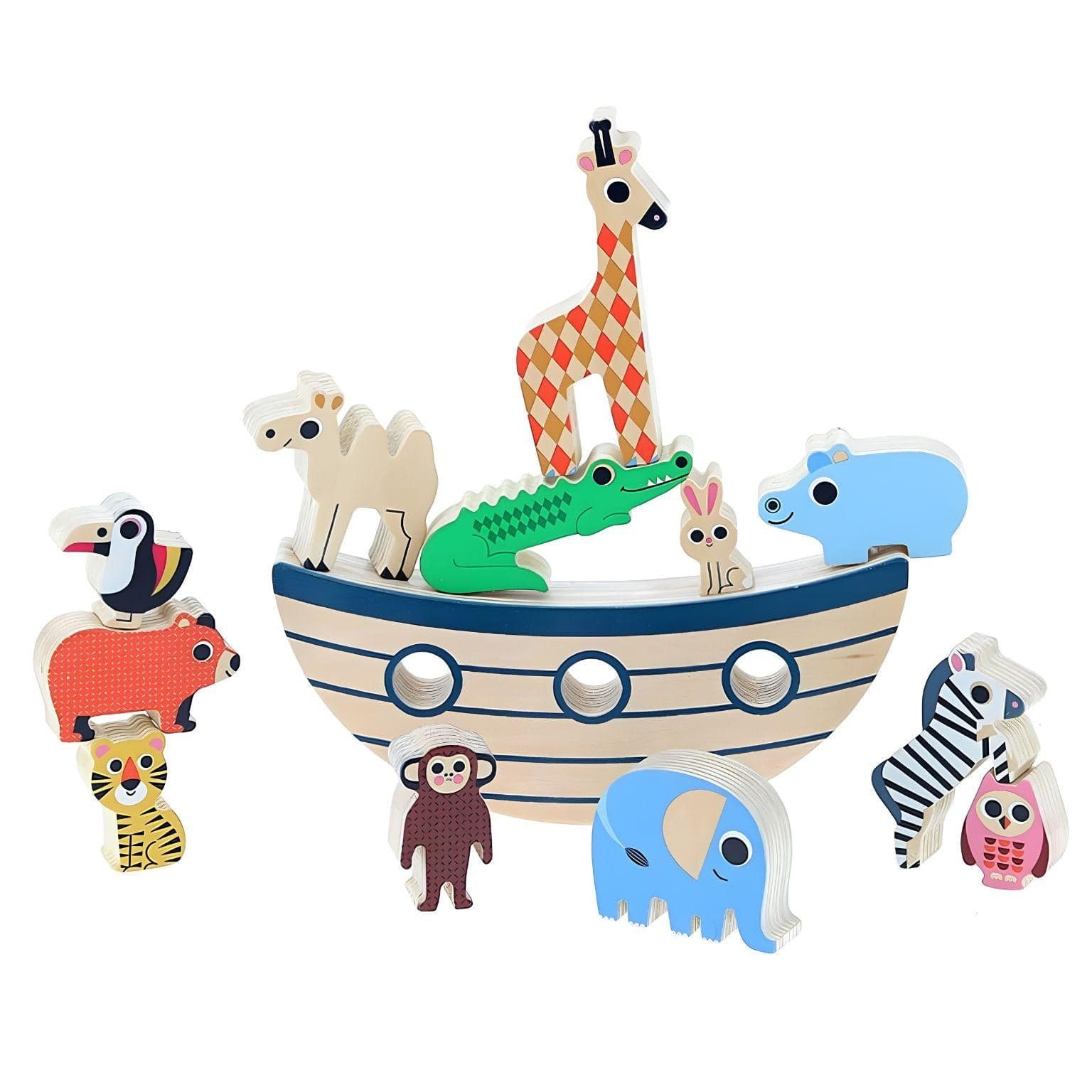 Jogo de Equilibrismo Barco de Animais ( Imagem 4 de 4 ) - Preview