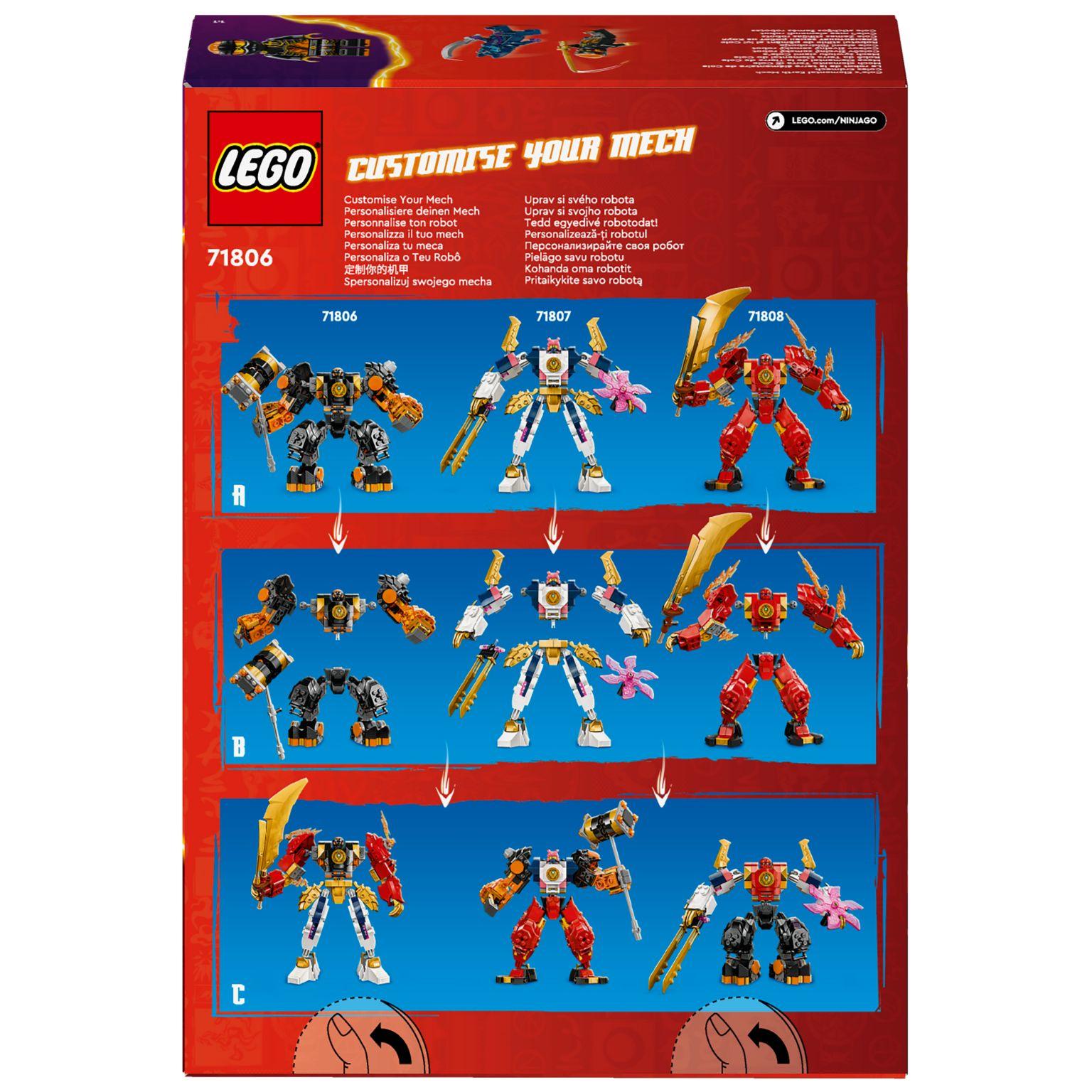 Lego Ninjago Robo Da Terra Elemental Do Cole 71806 ( Imagem 2 de 4 ) - Preview