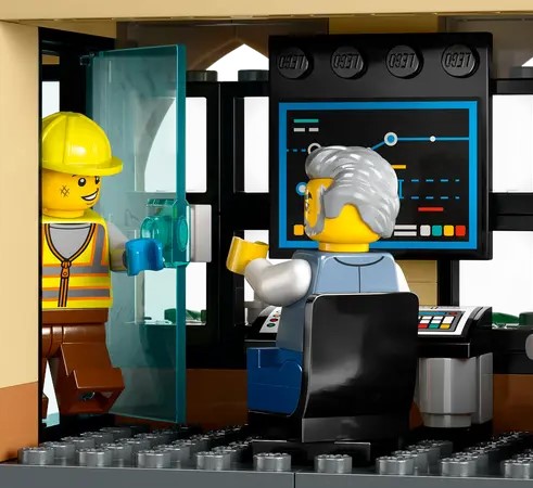 LEGO® City - Estação de Comboios Central - 60469 ( Imagem 5 de 5 ) - Preview