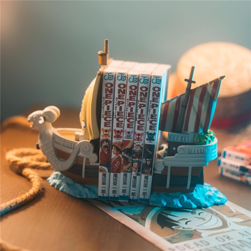 Suporte para Livros - One Piece Going Merry ( Imagem 2 de 3 ) - Preview