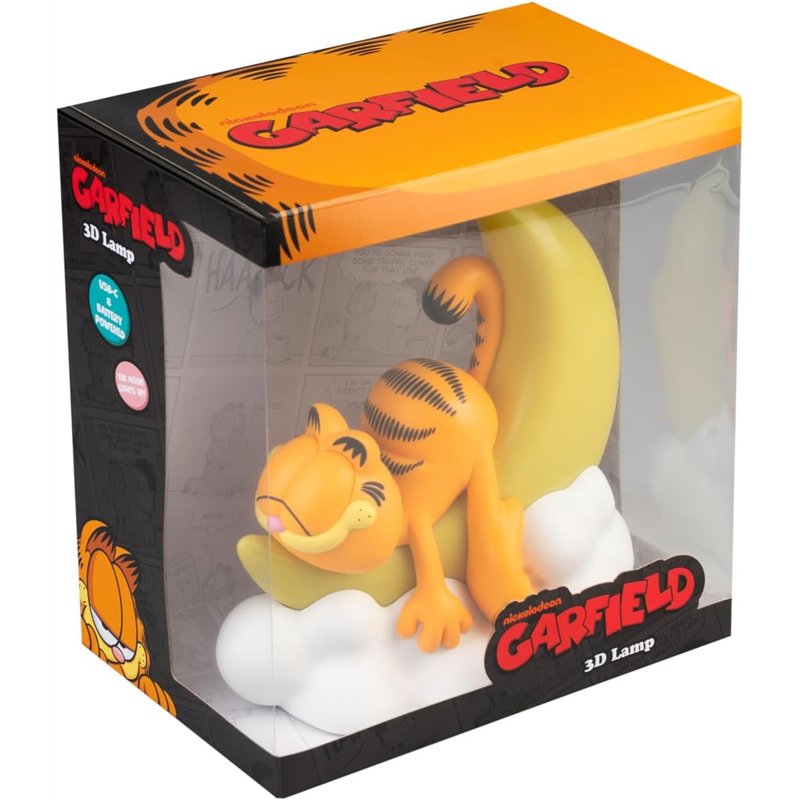 Candeeiro 3D - Garfield ( Imagem 3 de 4 ) - Preview
