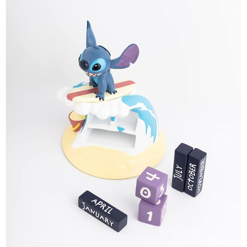 3d Stitch Surfer Perpetual Calendar ( Imagem 3 de 3 ) - Preview