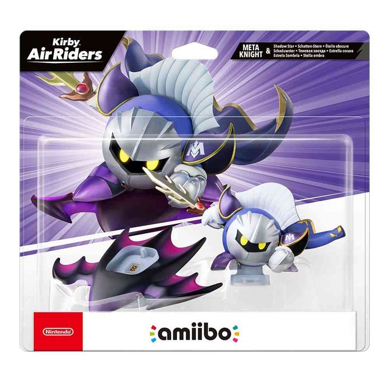Amiibo Kirby Air Riders - Meta Knight & Shadow Star ( Imagem 2 de 2 ) - Preview