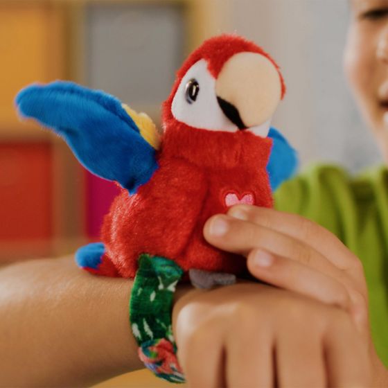 Pássaros Locos - Peluches Interativos - Papagaio Vermelho ( Imagem 4 de 4 ) - Preview