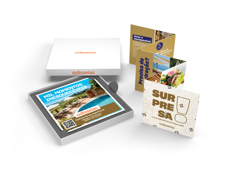 Pack Presente Odisseias - Mil Momentos Inesquecíveis | Experiência de alojamento, SPA, gourmet ou aventura | 1 ou 2 pessoas ( Imagem 2 de 4 ) - Preview