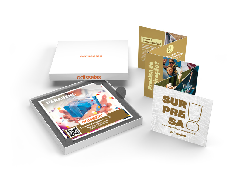 Pack Presente Odisseias - Parabéns | Experiência SPA, gourmet ou aventura | 1 ou 2 pessoas ( Imagem 2 de 4 ) - Preview