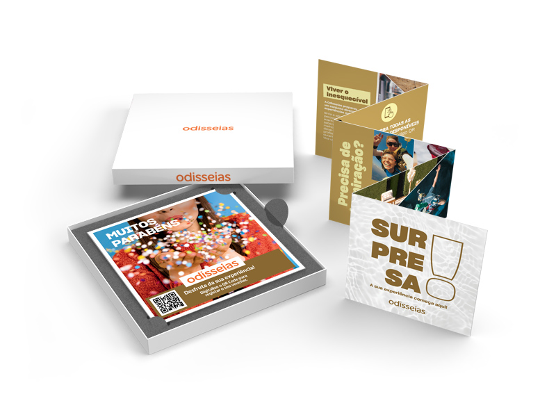 Pack Presente Odisseias - Muitos Parabéns | Experiência SPA, gourmet ou aventura | 2 pessoas ( Imagem 2 de 4 ) - Preview