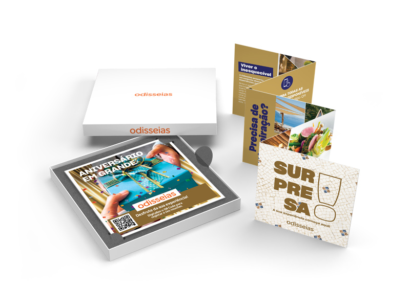 Pack Presente Odisseias - Aniversário em Grande | Experiência de alojamento, Spa, gourmet ou aventura | 1 ou 2 pessoas ( Imagem 2 de 4 ) - Preview