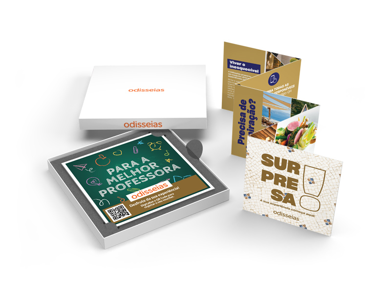 Pack Presente Odisseias - Para a melhor Professora | Experiência de alojamento, spa, gourmet ou aventura | 1 ou 2 pessoas ( Imagem 2 de 4 ) - Preview