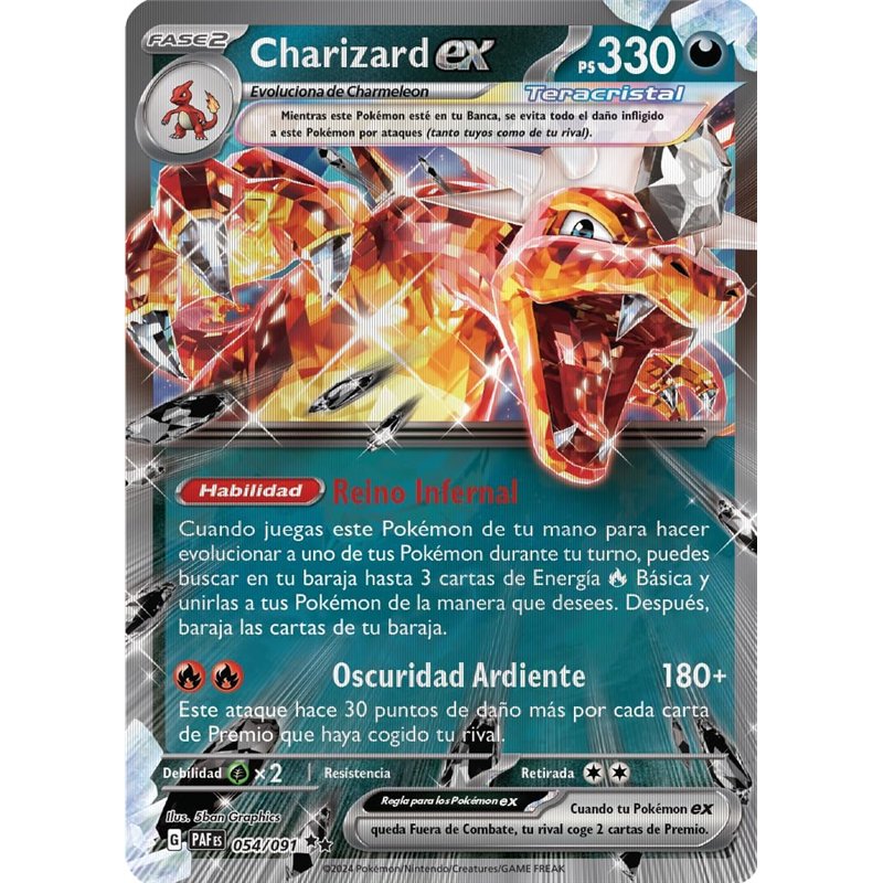 Pokémon TCG Cards: Charizard EX Special Collection (ES) ( Imagem 3 de 3 ) - Preview