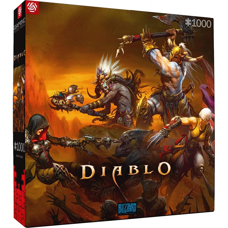 DIABLO HEROES BATTLE PUZZLE 1000pc ( Imagem 2 de 2 ) - Preview