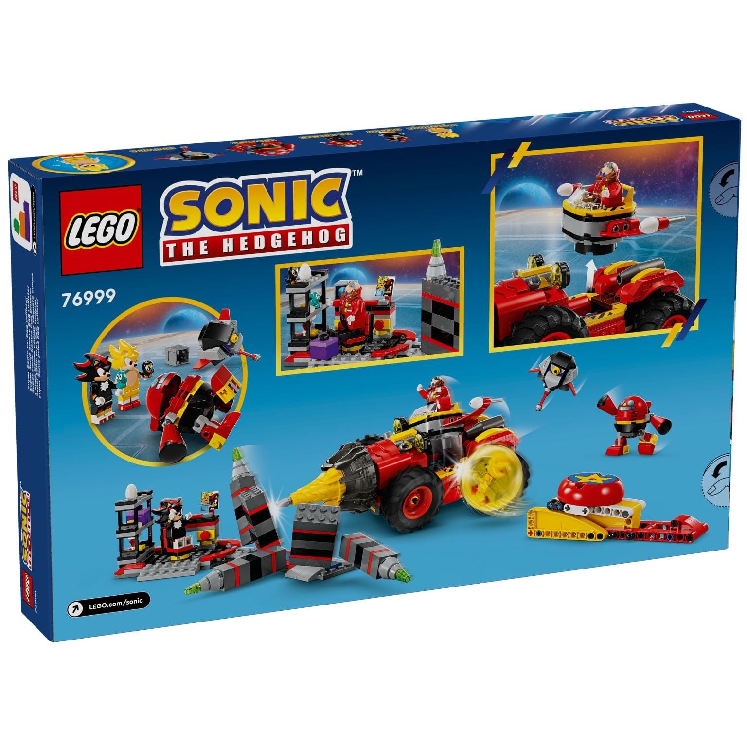 LEGO® Sonic the Hedgehog™ - Super Sonic vs. Egg Drillster - 76999 ( Imagem 4 de 7 ) - Preview