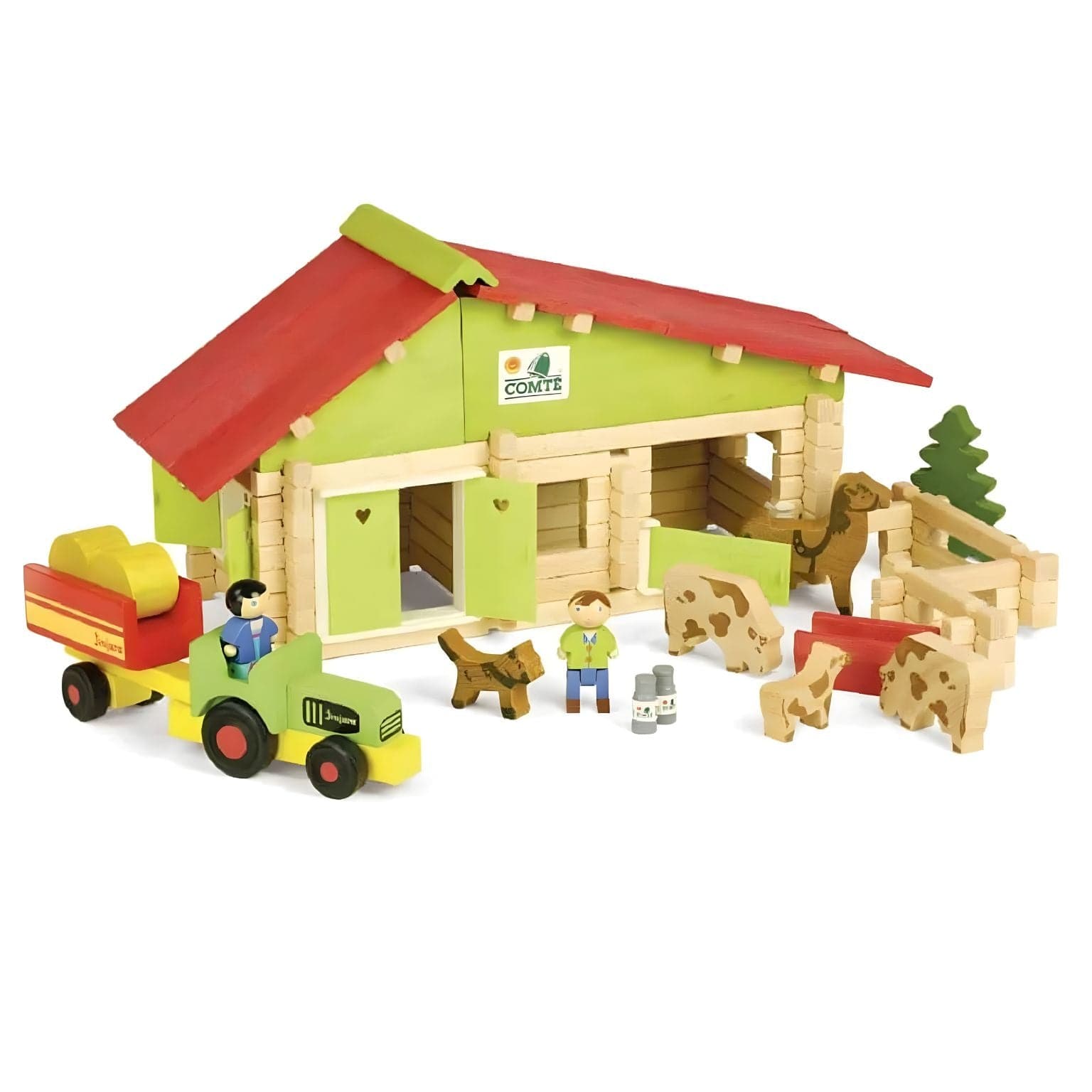 Quinta com tractor e Animais 140 pçs ( Imagem 2 de 4 ) - Preview