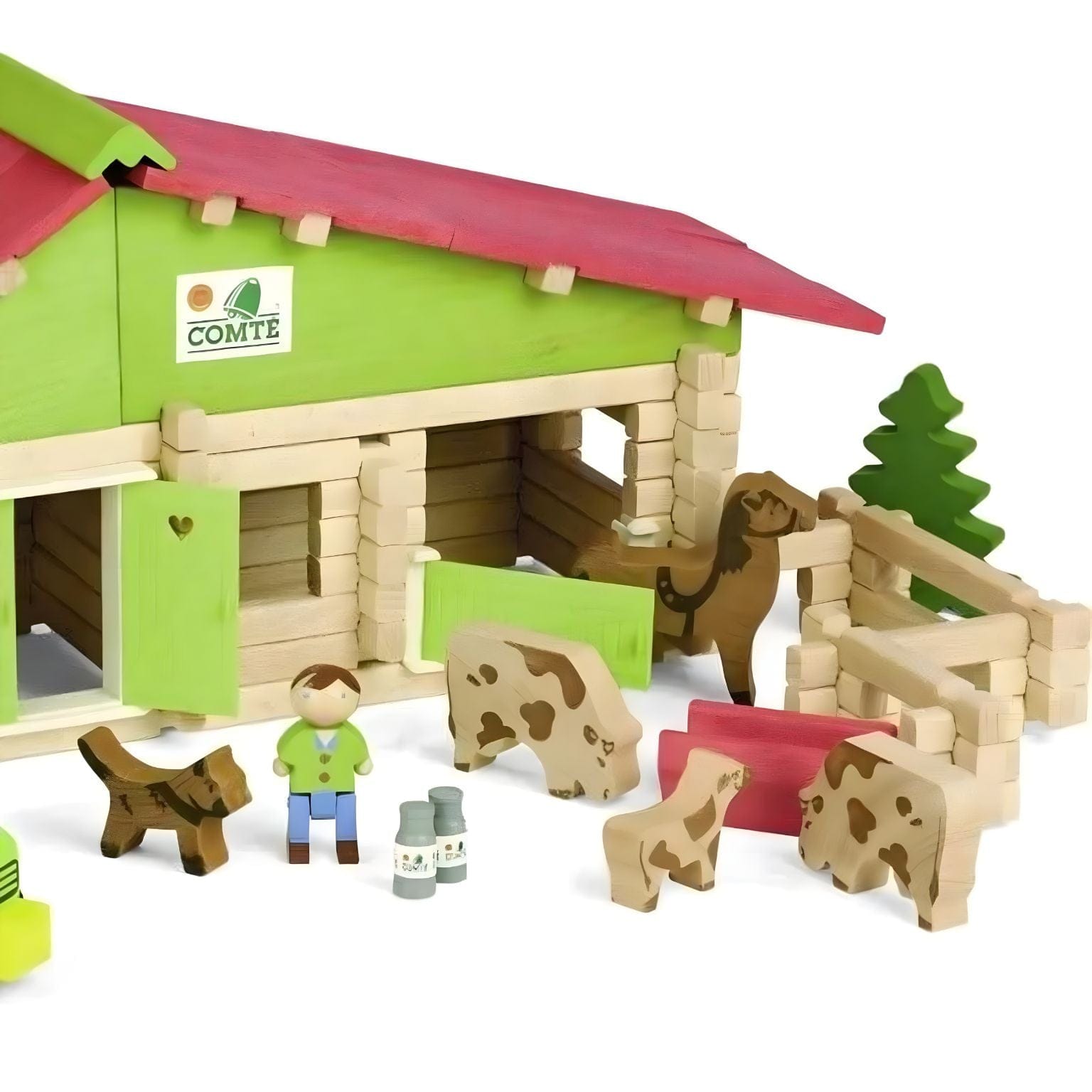 Quinta com tractor e Animais 140 pçs ( Imagem 3 de 4 ) - Preview