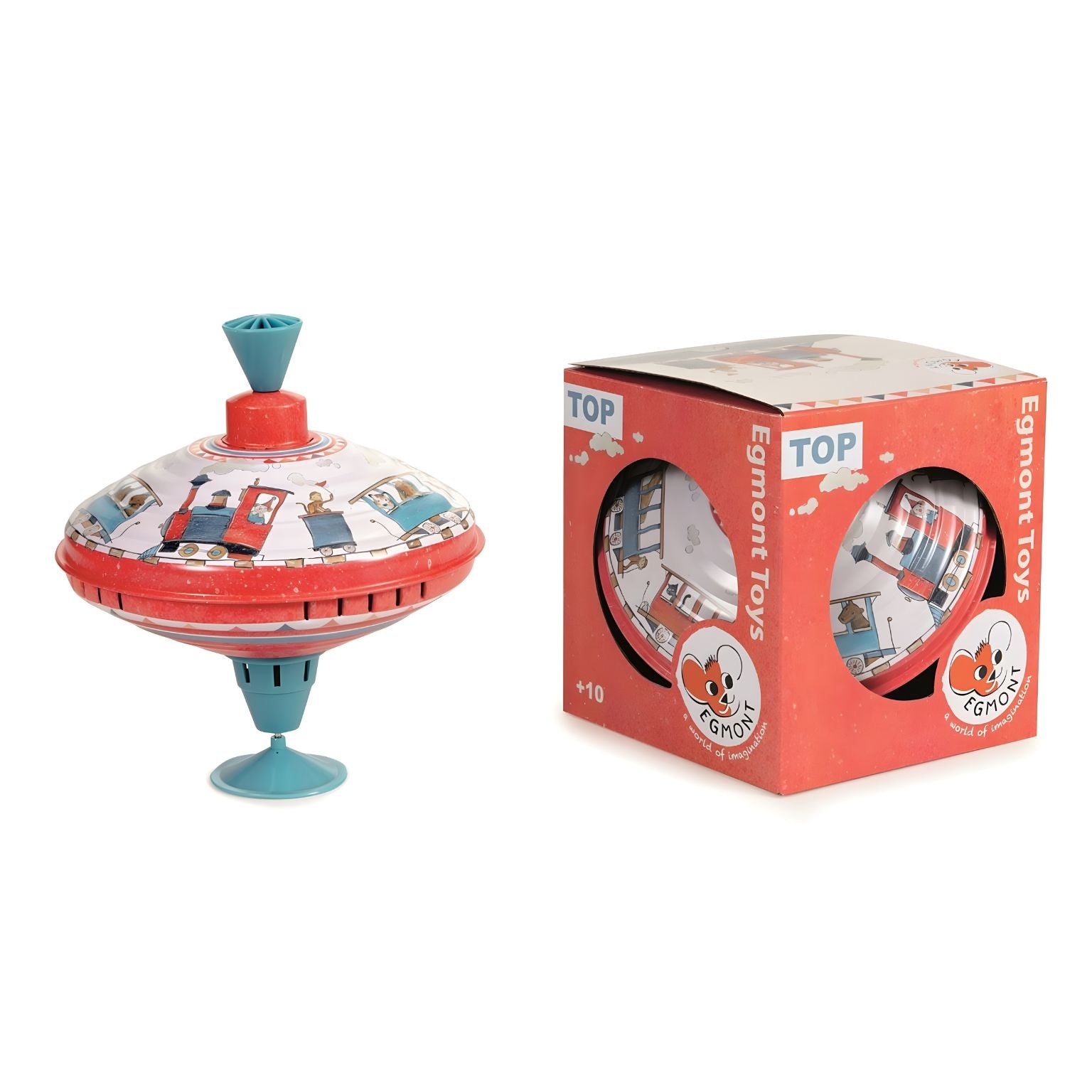 Pião Comboio da Egmont Toys ( Imagem 2 de 4 ) - Preview