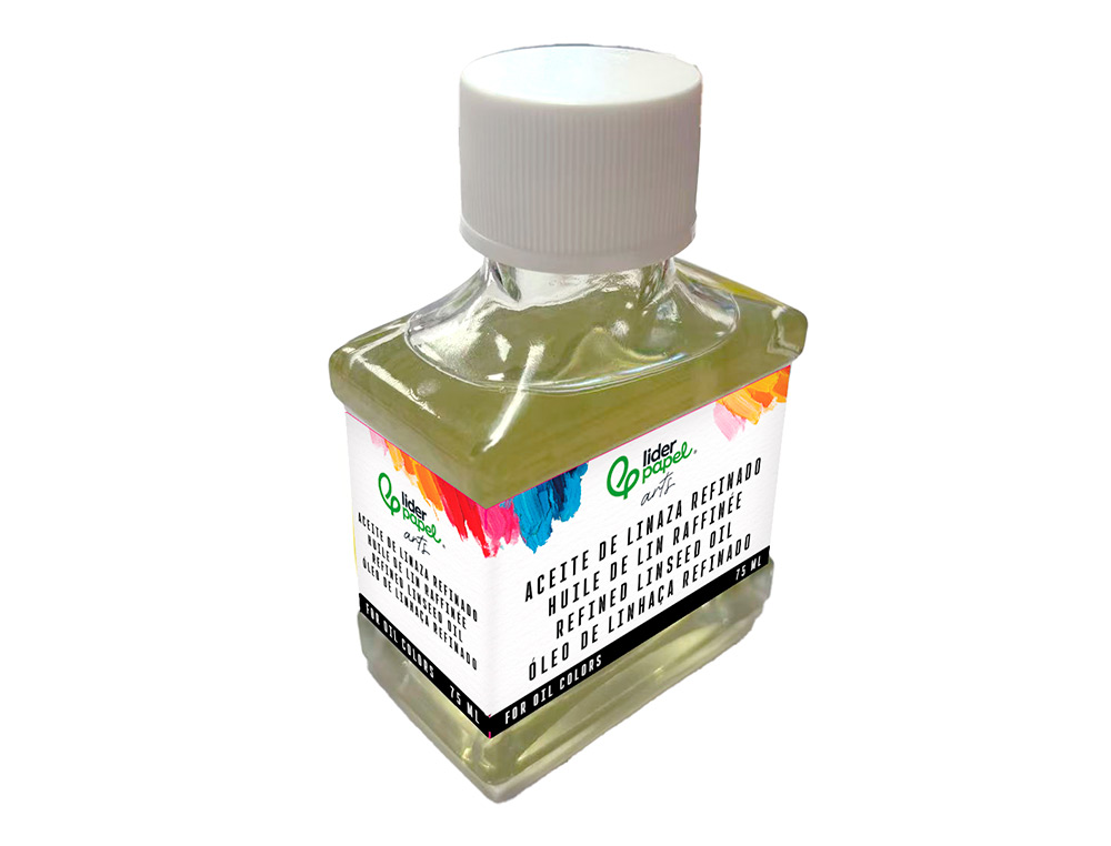 Óleo de linhaça refinado liderpapel frasco de 75 ml ( Imagem 2 de 4 ) - Preview