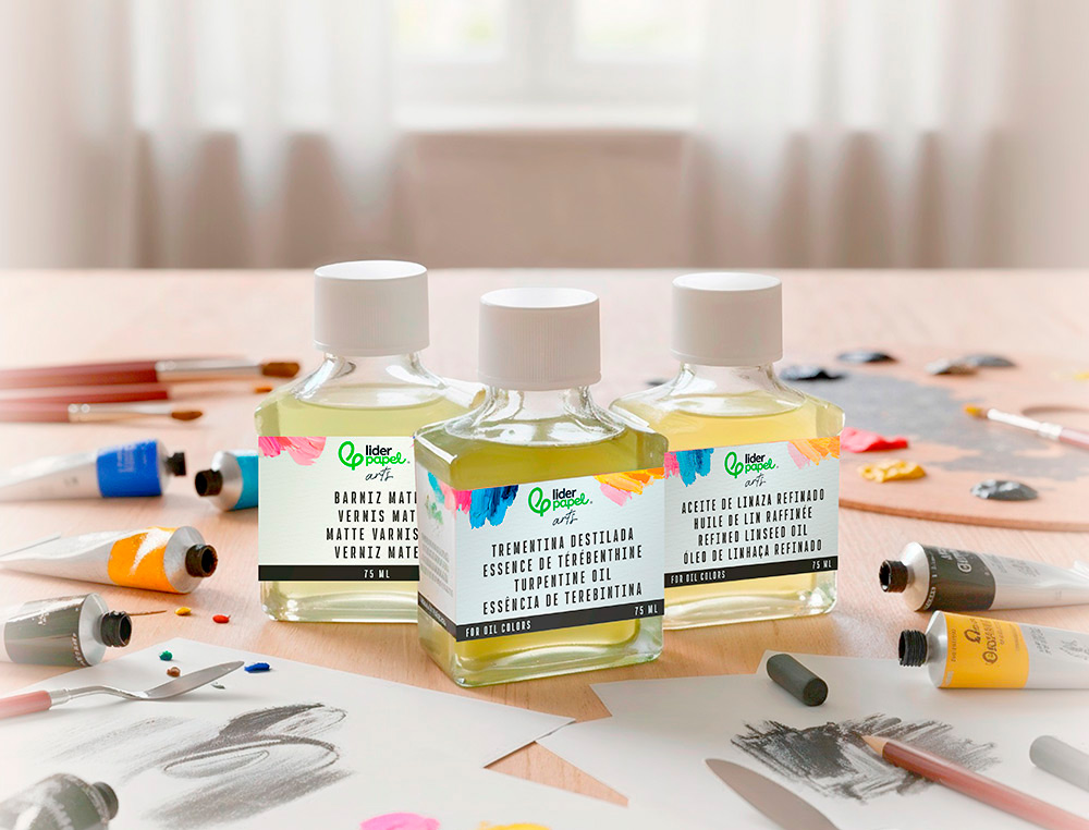 Trementina destilada liderpapel para oleo frasco de 75 ml ( Imagem 2 de 4 ) - Preview