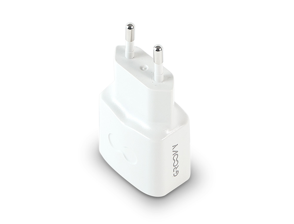 Carregador de parede groovy 1 usb + 1usb-c cor branco ( Imagem 3 de 3 ) - Preview