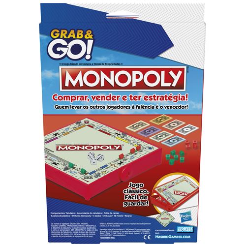 Monopoly Grab & Go! (de viagem) ( Imagem 3 de 3 ) - Preview