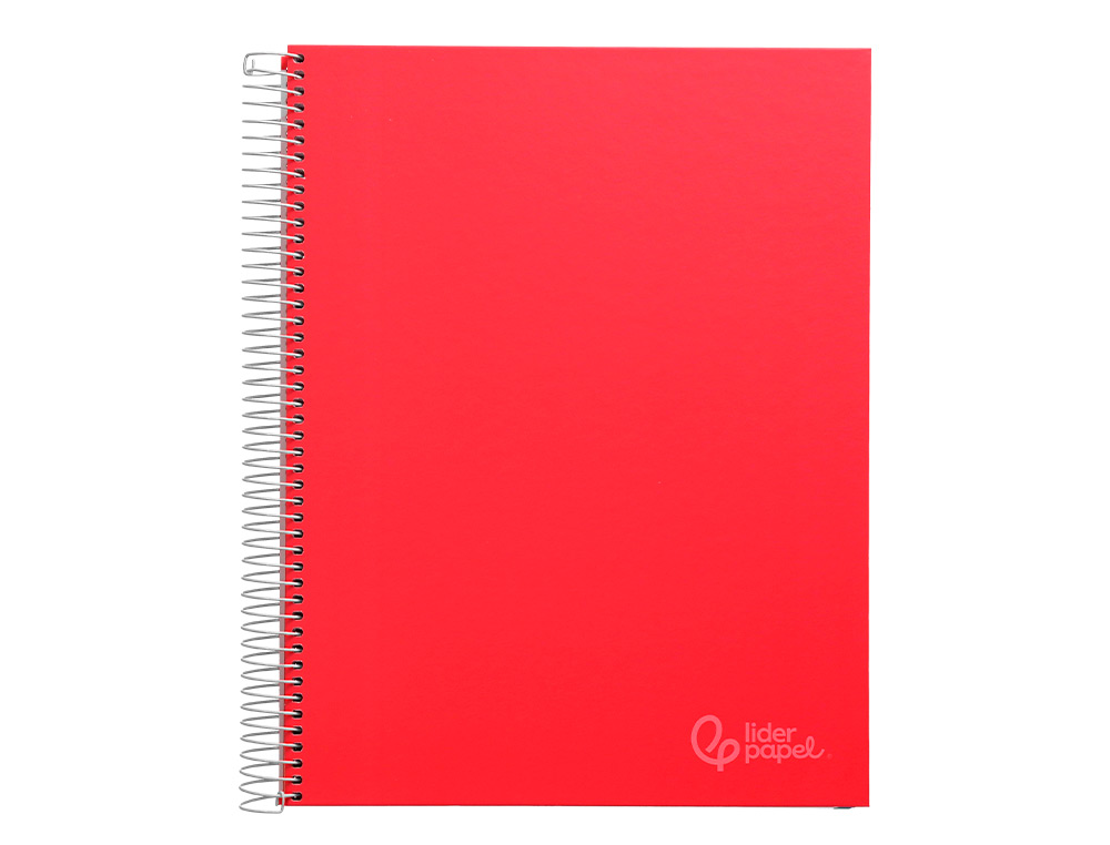 Caderno Espiral Liderpapel A4 Quadriculado Cores Sortidas ( Imagem 4 de 23 ) - Preview