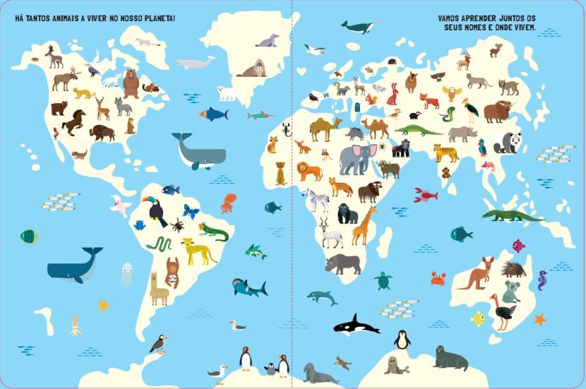O Meu Primeiro Livro dos Animais ( Imagem 2 de 3 ) - Preview