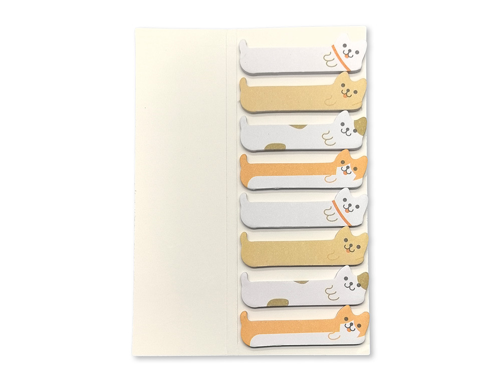 Imaginative adhesive note pad perrito page marker 160 sheets 8x15x48 mm ( Imagem 4 de 6 ) - Preview