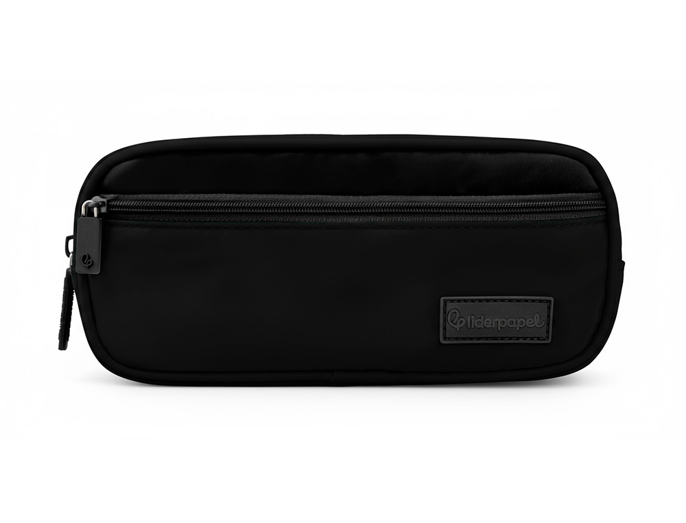 Antarctic school pencil case with 2 zippers and handle, 220 x 100 mm, color 1. ( Imagem 2 de 7 ) - Preview
