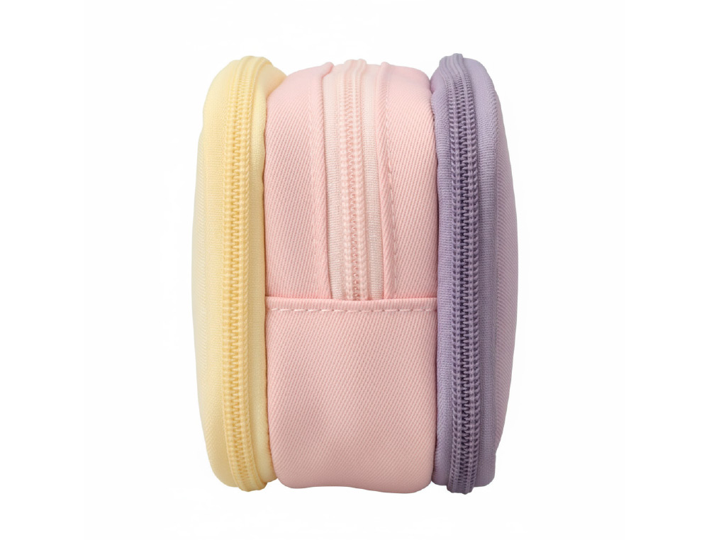 Antartik cylindrical school pencil case with a zipper and handle, 210x60x60 mm, color 3. ( Imagem 5 de 8 ) - Preview