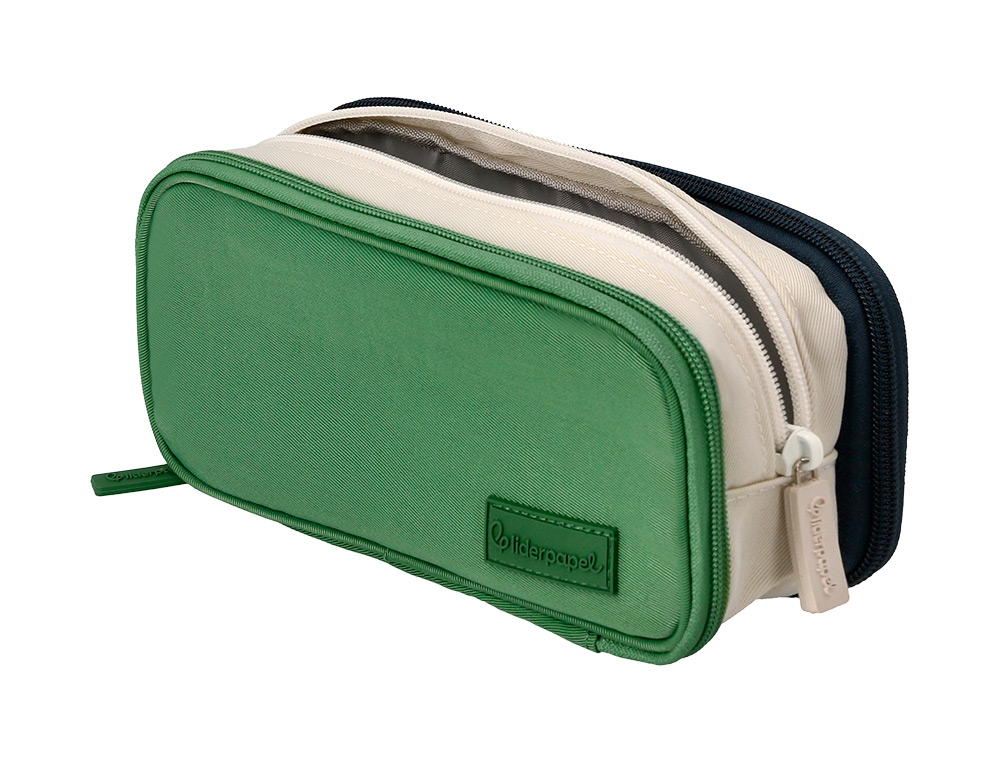 Antartik cylindrical school pencil case with a zipper and handle, 210x60x60 mm, color 2. ( Imagem 5 de 8 ) - Preview