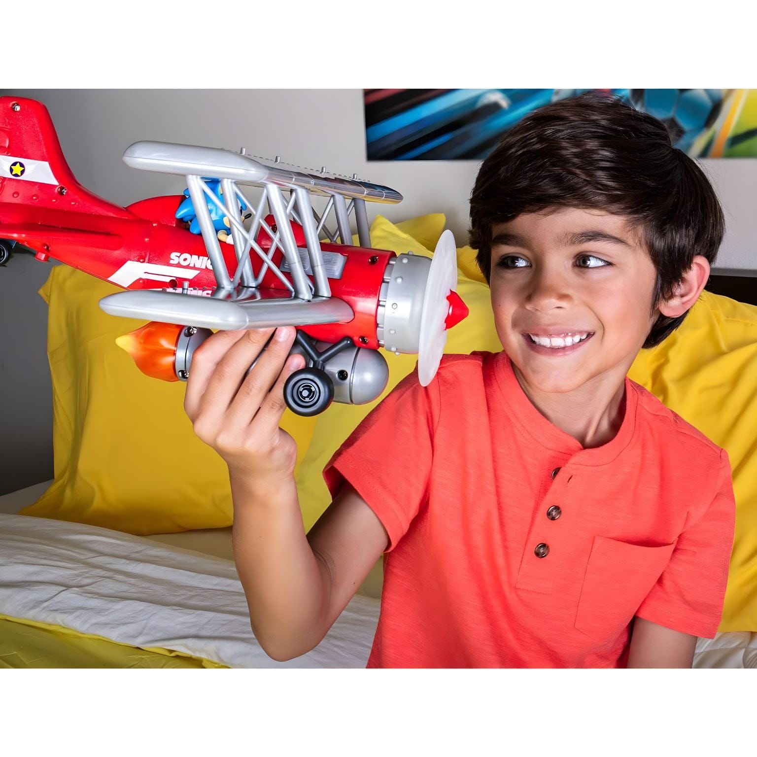 Avião do Sonic Biplano Tornado ( Imagem 4 de 4 ) - Preview