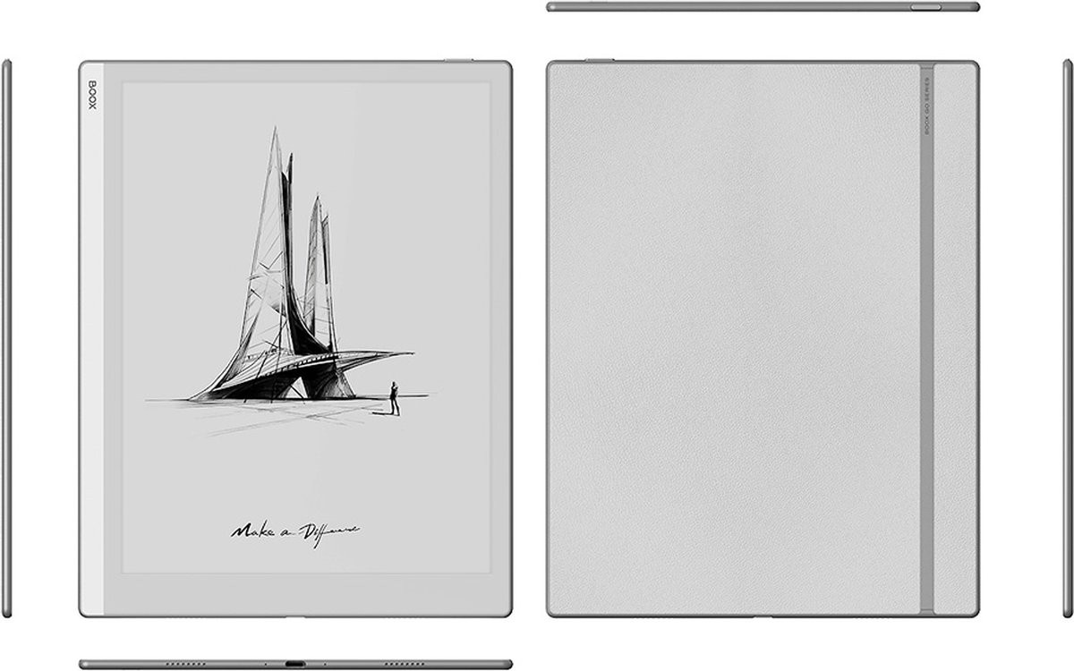 BOOX Go 10.3 - Leitor de e-books com tela de tinta eletrónica, tablet para desenho, anotações, calendário, Android 12, Play Store, caneta stylus ( Imagem 3 de 4 ) - Preview