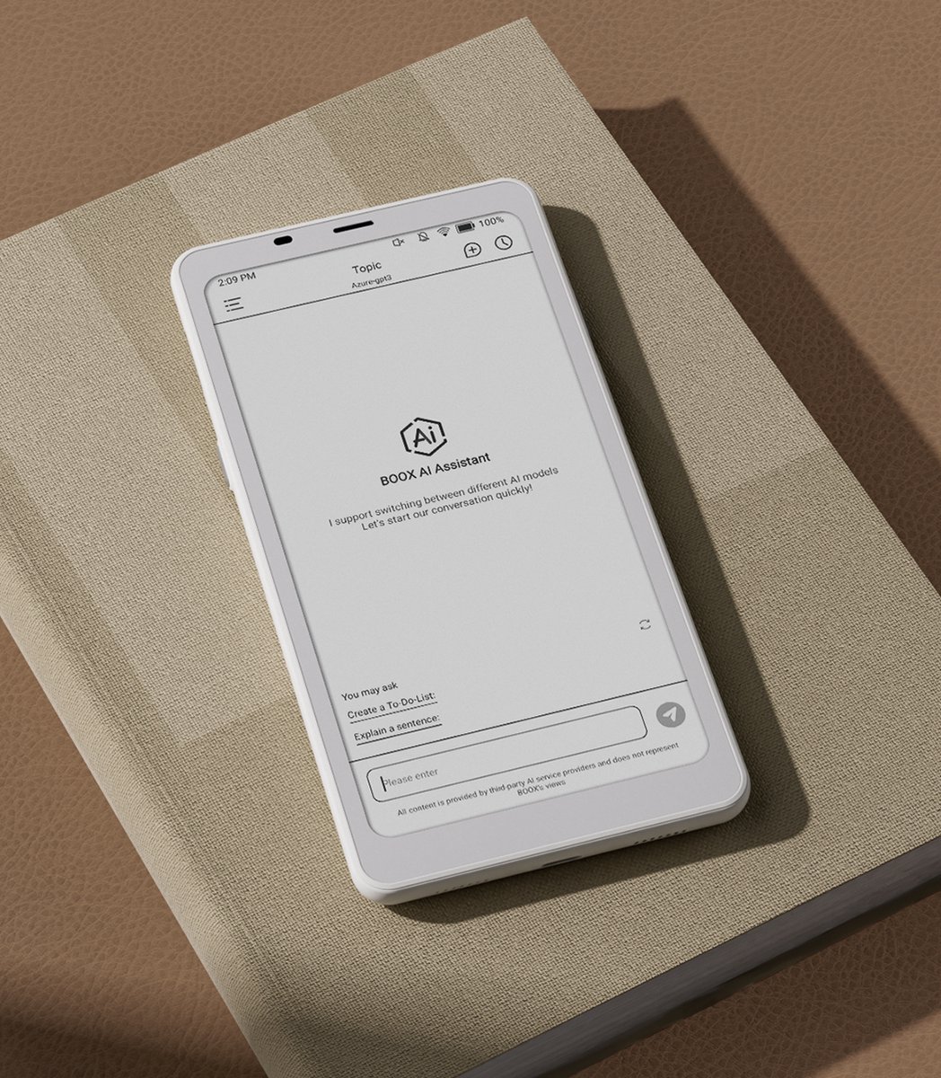 Leitor de e-books Boox Palma2 - Branco - Potente leitor de e-books com tela e-ink de 6,13" em formato de smartphone, com Google Play Store. ( Imagem 4 de 4 ) - Preview