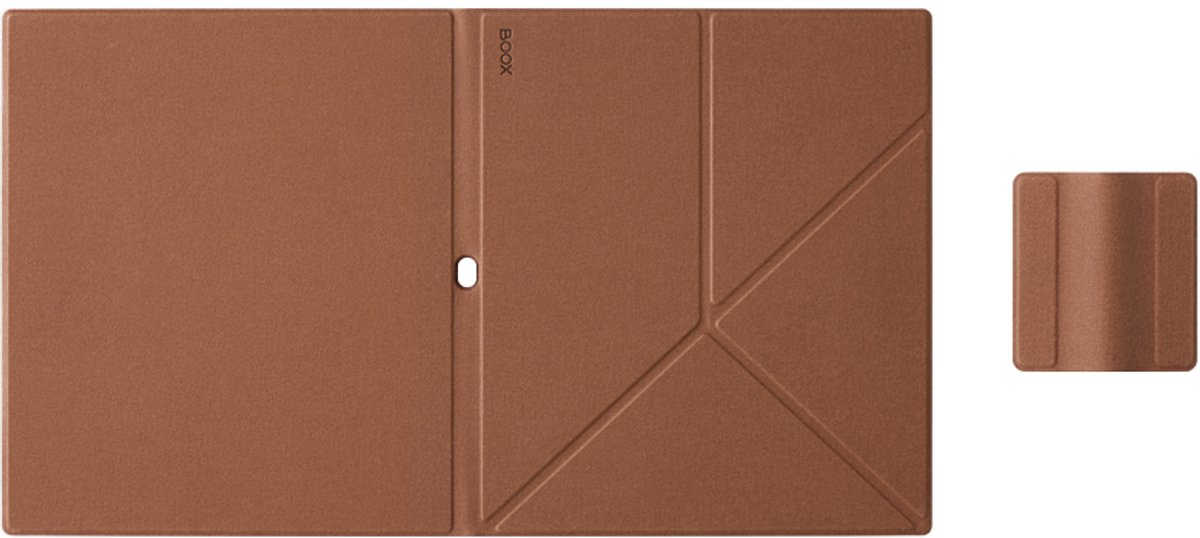 Capa com suporte magnético Boox Note Air5 C - Marrom ( Imagem 4 de 4 ) - Preview