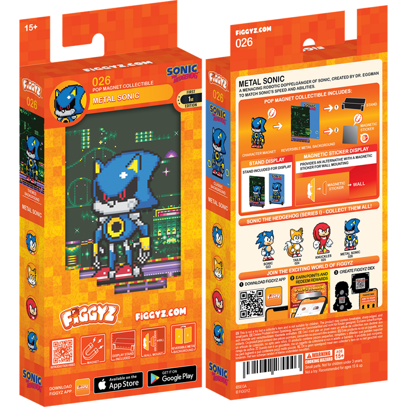 Figura FiGGYZ - Sonic the Hedgehog (Classic) - Metal Sonic ( Imagem 2 de 2 ) - Preview