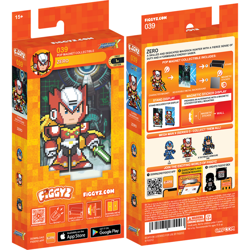FiGGYZ Figure - Mega Man - Zero ( Imagem 3 de 3 ) - Preview
