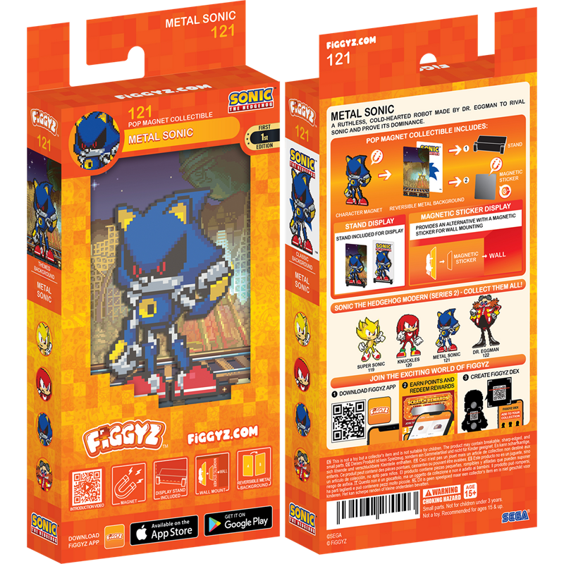 Figura FiGGYZ - Sonic the Hedgehog (Modern) - Metal Sonic ( Imagem 2 de 2 ) - Preview