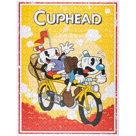 Puzzle 500 Peças - Cuphead The Delicious Last Course ( Imagem 2 de 3 ) - Preview