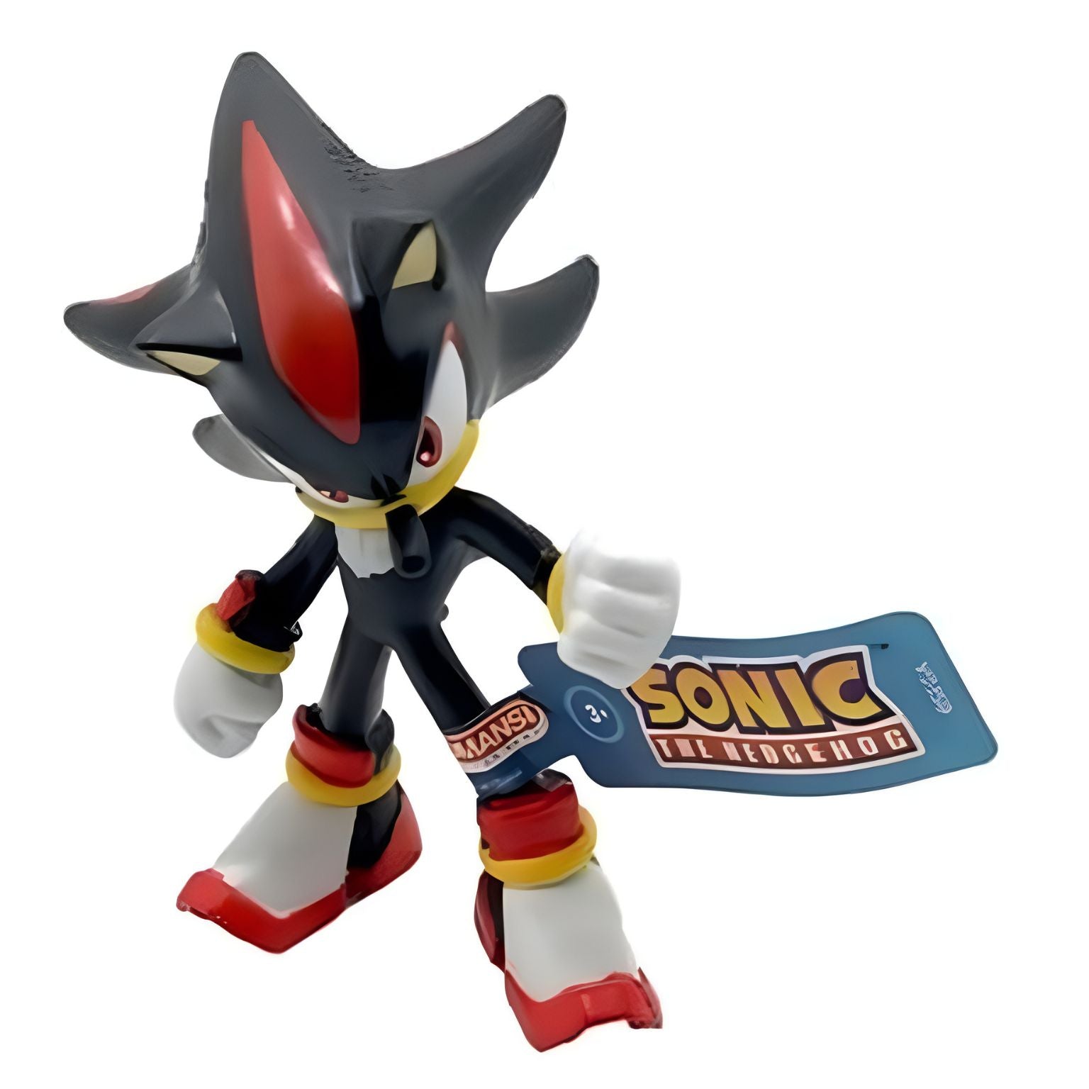 Figura de borracha Sonic - Shadow ( Imagem 2 de 4 ) - Preview