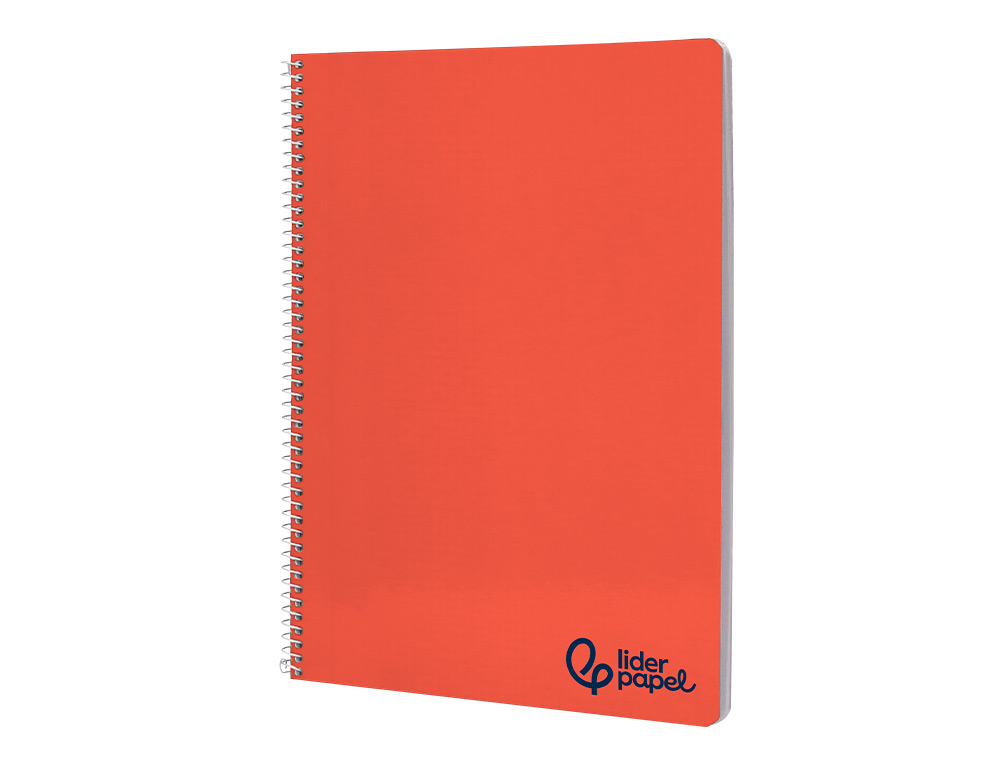 Spiral Notebook Liderpapel Din. A5 Wonder - Plastic Cover 80 sheets, 90gsm - Ruled with Margin, Assorted Colors ( Imagem 5 de 10 ) - Preview